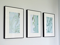 MADINCRAFTS Marbled Wall Art